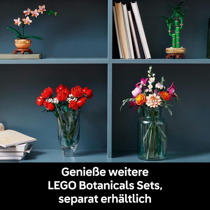 Produktbild LEGO Schöner Rosafarbener Blumenstrauss (10342, LEGO Botanical, LEGO Icons)
