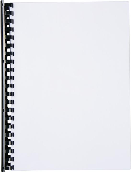 Actual product image GBC Plastic binder spine round