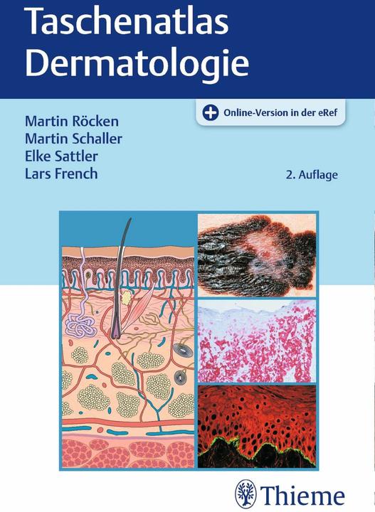 Actual product image Taschenatlas Dermatologie (German, Martin Schaller, Elke Sattler, Lars French, Martin Röcken, 2024)