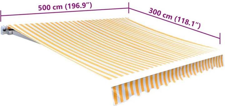 Actual product image VidaXL Lybed (500 x 300 cm)