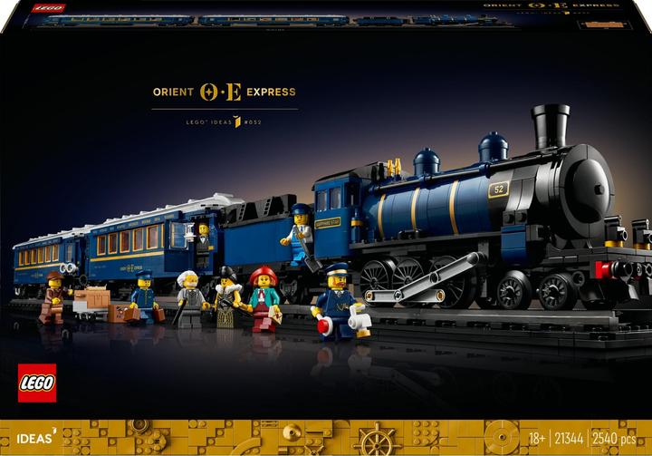 Image du produit LEGO 21344 L'Orient-Express (21344, LEGO Ideas, LEGO difficiles à trouver)