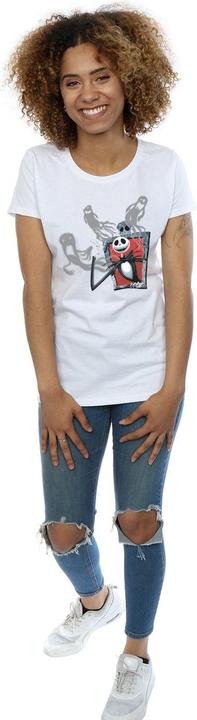 Actual product image Disney Womens/Ladies Nightmare Before Christmas Ghosts Of Jack Cotton T-Shirt (M)
