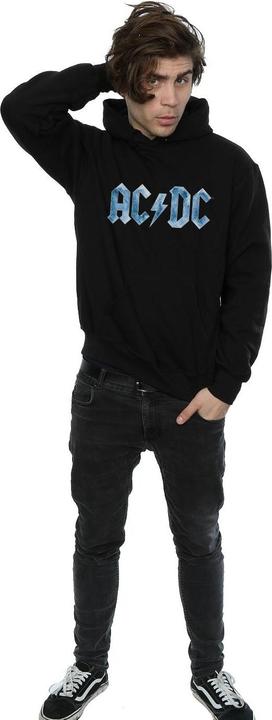 Actual product image AC/DC Mens Ice Logo Cotton Hoodie (L)