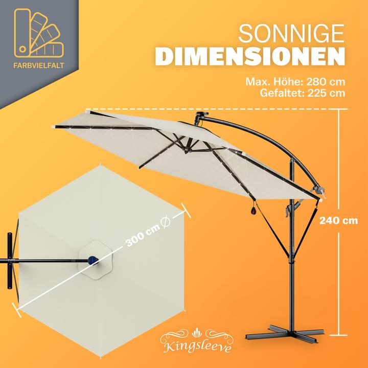 Actual product image Kingsleeve Parasol (3.07 m)