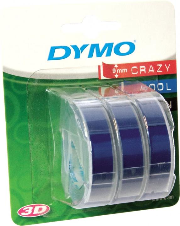 Produktbild Dymo Prägeband 3D (0.90 cm, Blau)