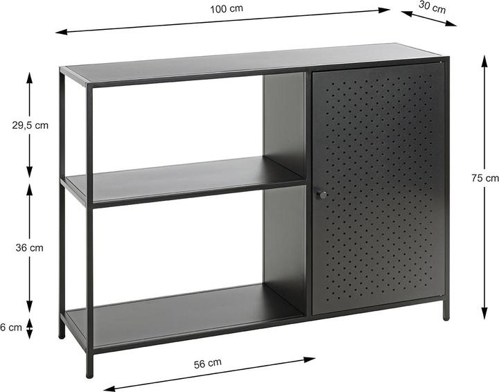 Image du produit HAKU Möbel Étagère (100 x 30 x 75 cm)
