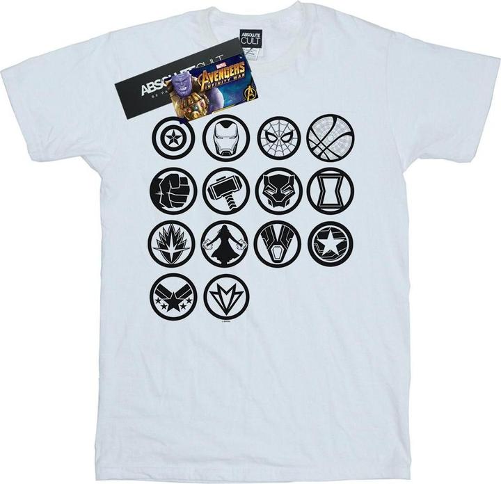 Image du produit Mens Avengers Infinity War Icons Assemble T-Shirt (L)