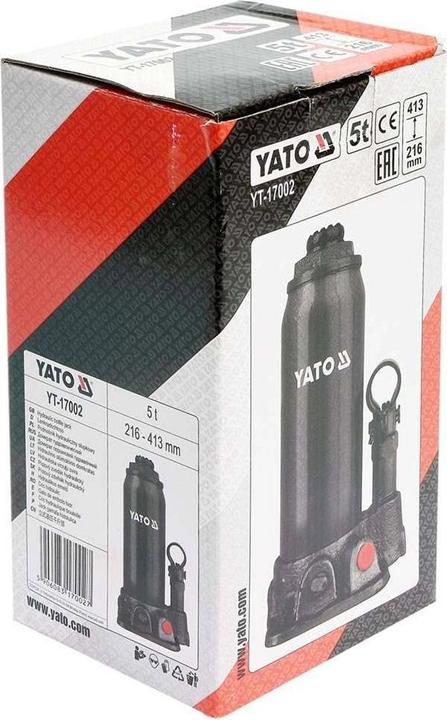 Produktbild Yato Profi Hydraulischer Stempelwagenheber YT-17002 bis 5 Tonnen
