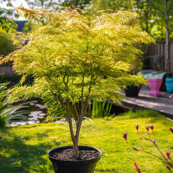 Produktbild Plant in a Box Acer palmatum 'Orange Dream' - Japanischer Ahorn (35 cm)