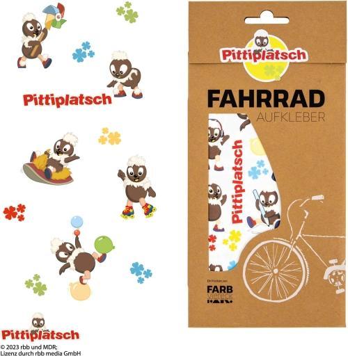 Produktbild Farbviereck Pittiplatsch Motive Aufkleber / Sticker
