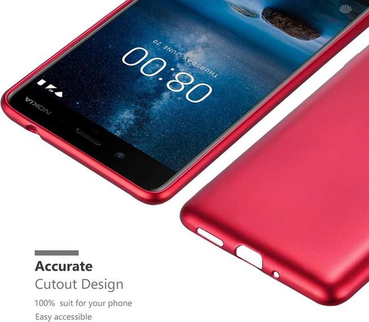 Produktbild Cadorabo TPU Matt Metallic Cover (LG K8 2017)