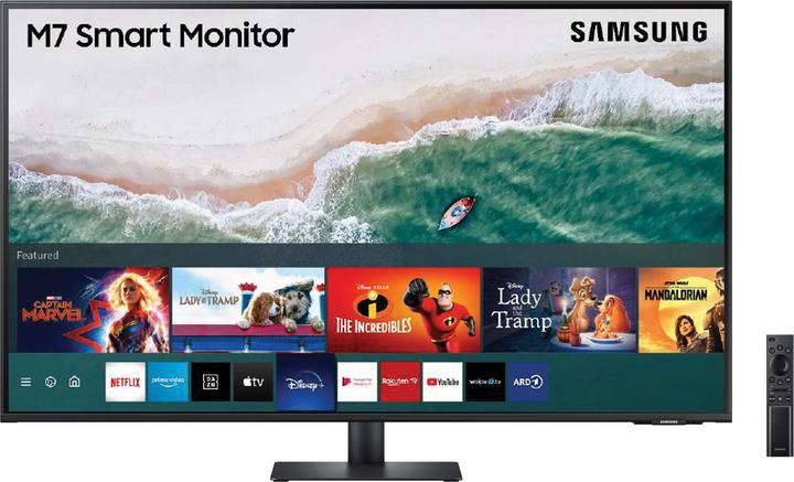 Produktbild Samsung Smart Monitor M7 S43AM704UU (3840 x 2160 Pixel, 43")