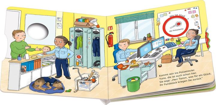 Productafbeelding Ravensburger Wo ist bloss...? Mein Polizei-Buch zum Sachen suchen (Duits)