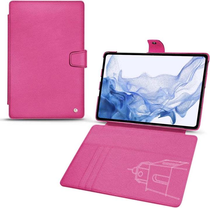 Actual product image Noreve Leather wallet with horizontal flap (Galaxy Tab S8 Ultra)