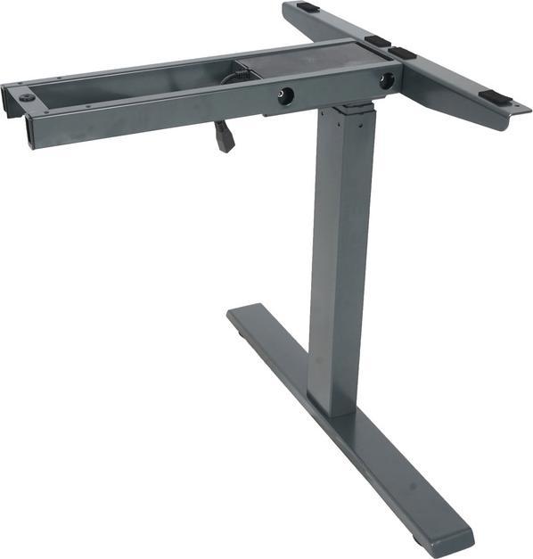 Produktbild Swisshandel24 Gestell, variables Tischgestell für Eck-Schreibtisch, elektrisch höhenverstellbar Memory 45kg anth