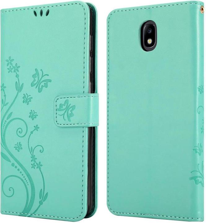 Produktbild Cadorabo Flower Book Cover (Samsung Galaxy J7 2018)