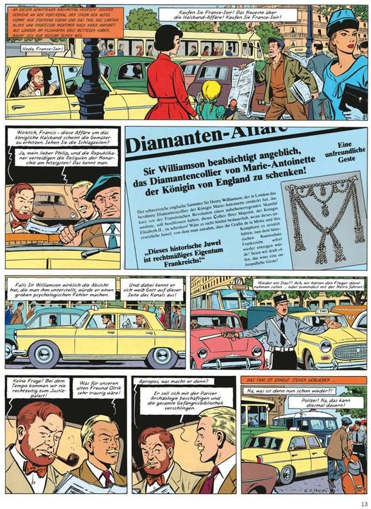 Produktbild Blake und Mortimer Bibliothek 7: Die Diamanten-Affäre (Deutsch, Edgar-Pierre Jacobs, 2025)
