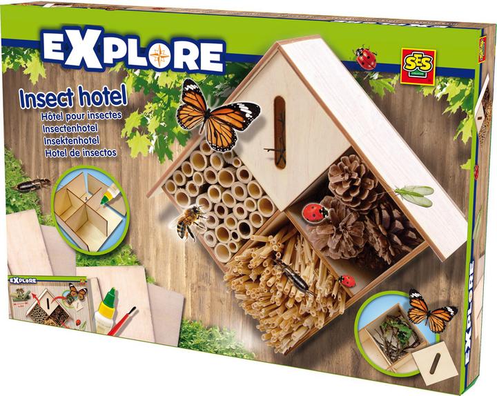 Image du produit Ses Bricoler des insectes d'hôtel (Abeilles sauvages, Abeille, Guêpes creuseuses, Chrysanthèmes)
