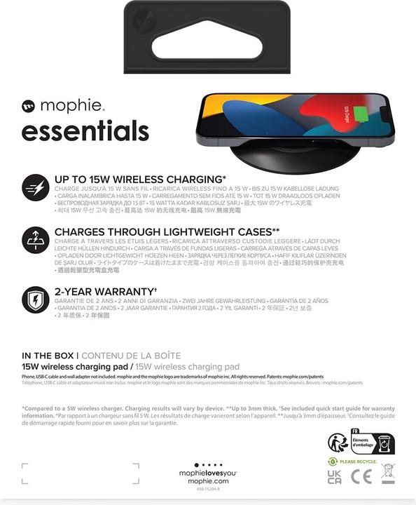 Image du produit mophie 401311860 (15 W)