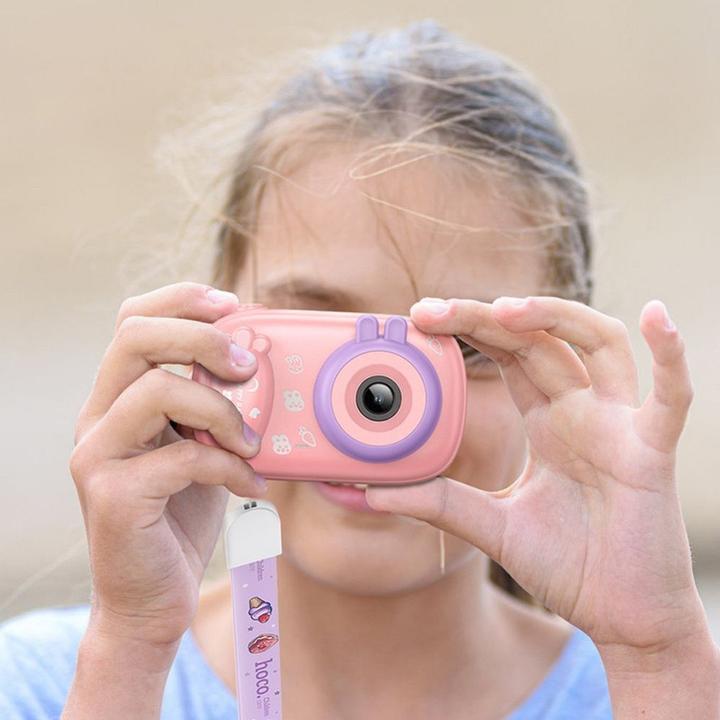 Actual product image Hoco Other Computer Accessory children camera with selfie function DV205 pink