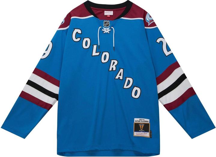 Produktbild Mitchell & Ness Blue Line Nathan Mackinnon Colorado Avalanche Jersey - S (S)