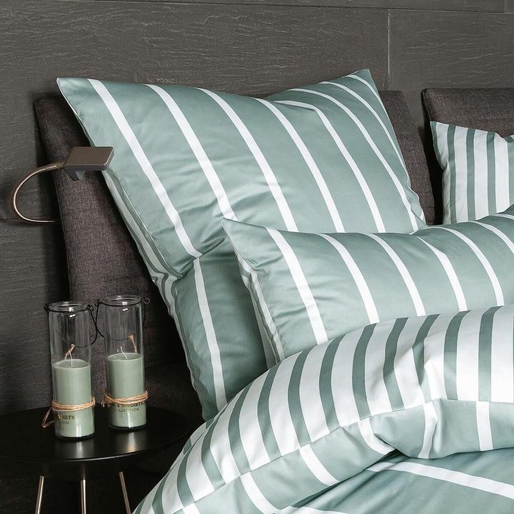 Immagine prodotto Janine Biancheria da letto in raso Mako, classico moderno (Copricuscino, 40 x 80 cm)
