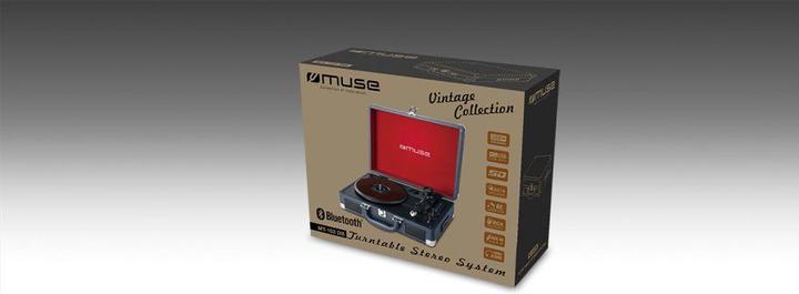 Produktbild Muse Turntable Stereo System MT-103 DB 3 speeds, USB port, AUX in