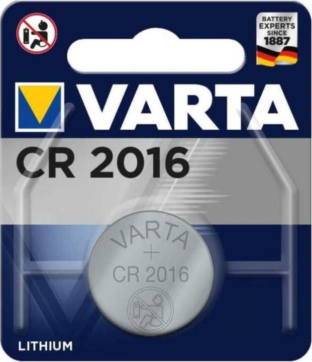 Actual product image Varta Cr2016 (1 pcs., CR2016, 87 mAh)