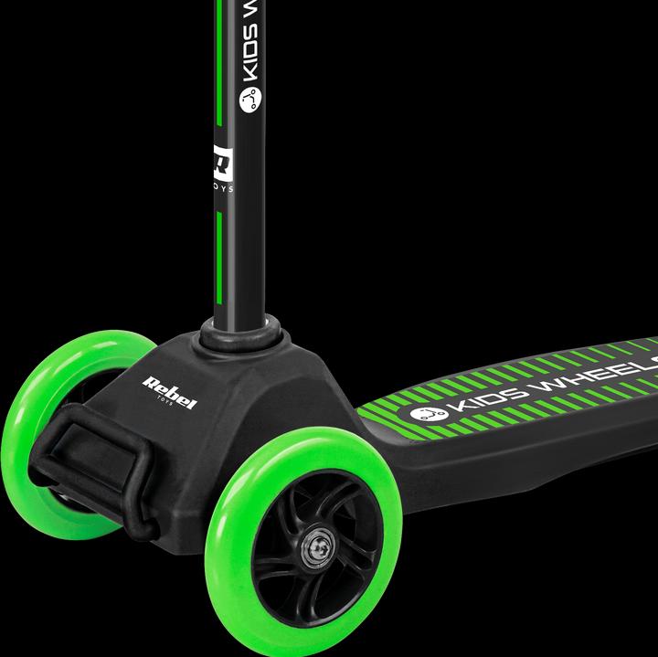 Produktbild Rebel Three-wheel scooter KIDS WHEELS Green