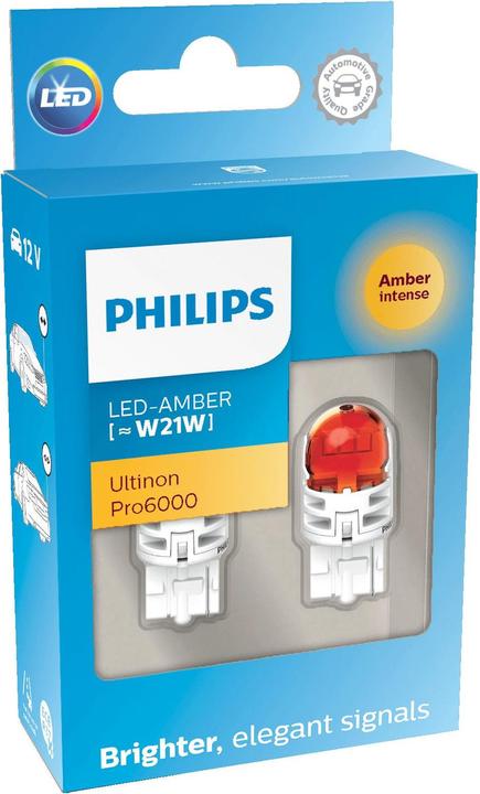 Produktbild Philips Ultinon Pro6000 SI 11065AU60X2 Signalbeleuchtung für Fahrzeuge (W21W)