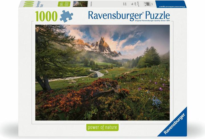 Produktbild Ravensburger Malerische Stimmung im Vallée de la Clarée, Französischen Alpen (1000 Teile)