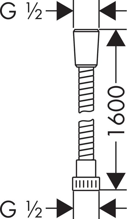 Produktbild hansgrohe Metaflex (160 cm)
