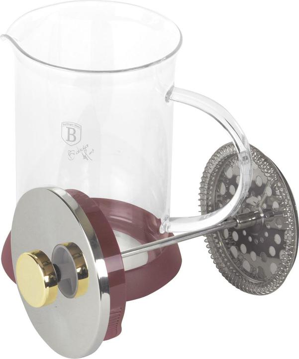 Image du produit BerlingerHaus Presse française design pour café et thé, 800ml, bordeaux (0.80 l)