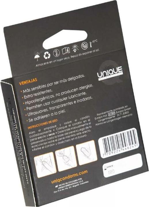 Produktbild Uniq Classic Latexfreie Kondome 3 Einheiten (3 Stk.)