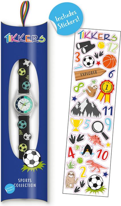 Image du produit Tikkers Sports Time Teacher Silicone (Montre analogique)