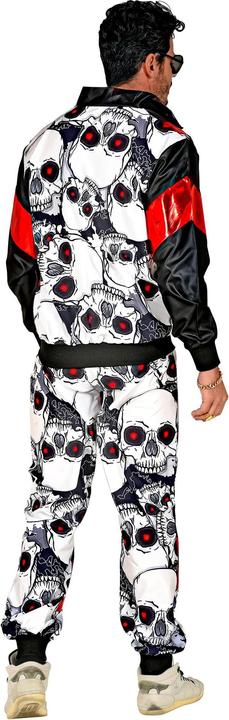 Image du produit Widmann Tenue de sport - Crânes - Gangster (S, M, L, XL, XXL)