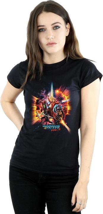 Produktbild Guardians Of The Galaxy Vol. 2 Team Poster TShirt (L)