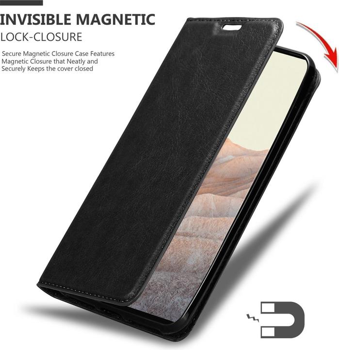 Immagine prodotto Cadorabo Libro Invis. Coperchio magnetico (Google Pixel 6 Pro)