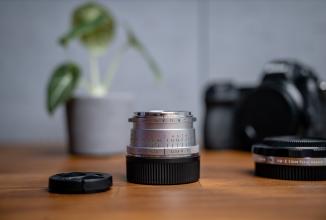 Actual product image Voigtländer Color-Skopar 21mm/3.5 II VM asph. silver (Leica M, full size)