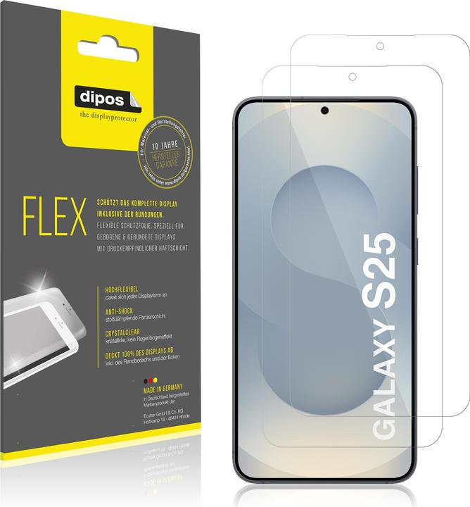 Produktbild Dipos 3D Full Cover Schutzfolie (1 Stück, Samsung Galaxy S25)