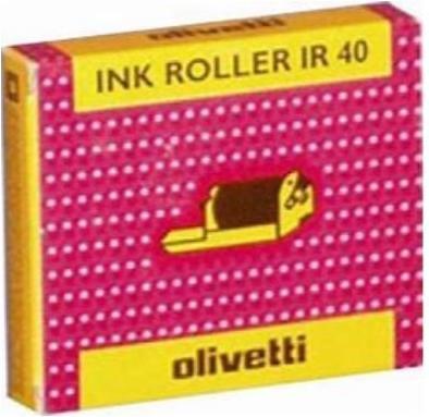 Inkadoo Olivetti 80878 Rotolo colore nero 350.000 caratteri nero Epson IR 40 (FC)