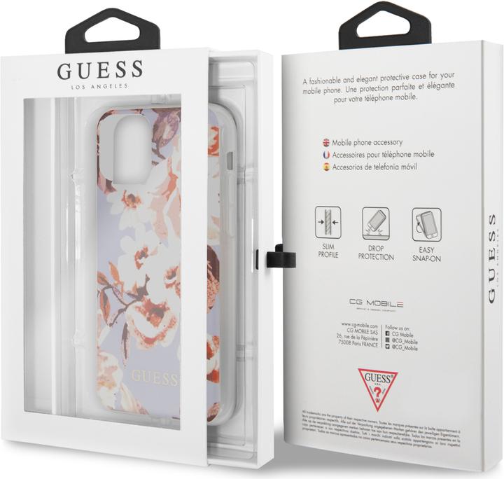 Actual product image Guess Hard Cover Flower (Apple iPhone 11 Pro Max)