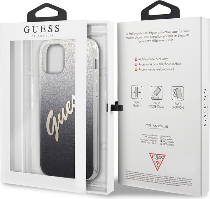 Produktbild Guess Hard Cover Vintage Glitter (Apple iPhone 12 Pro Max)