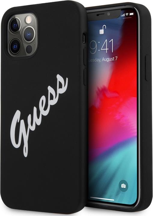 Image du produit Guess Couverture rigide Silicone Vintage (Apple iPhone 12 Pro Max)