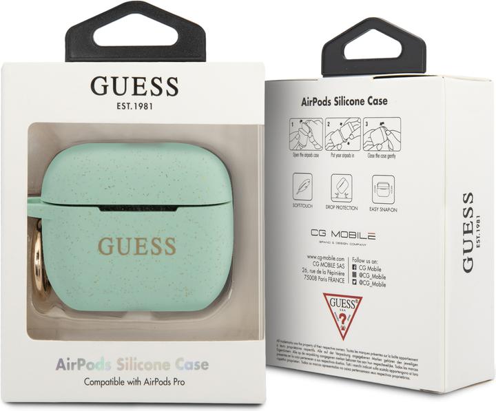 Actual product image Guess Cover Silicone Glitter (Headphone sleeve)