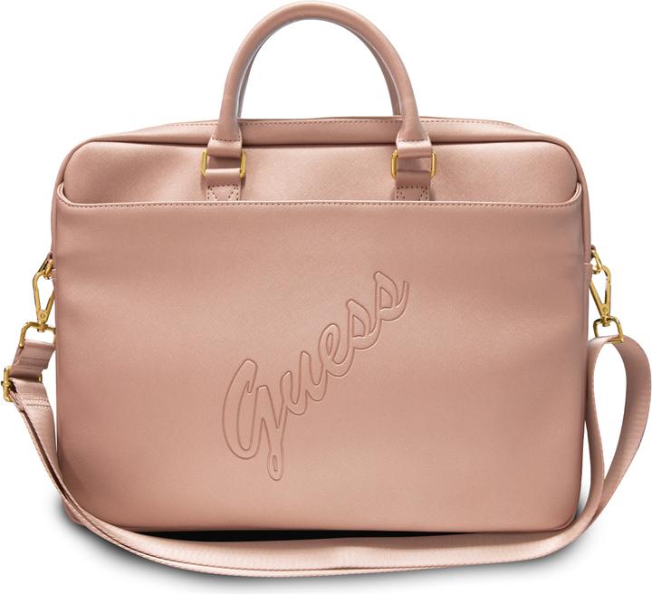 Image du produit Guess Sacoche informatique Saffiano Vintage Scrip (15")