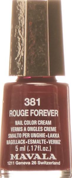 Actual product image Mavala Mini Colour's nail polish (381 Forever, Colour paint)