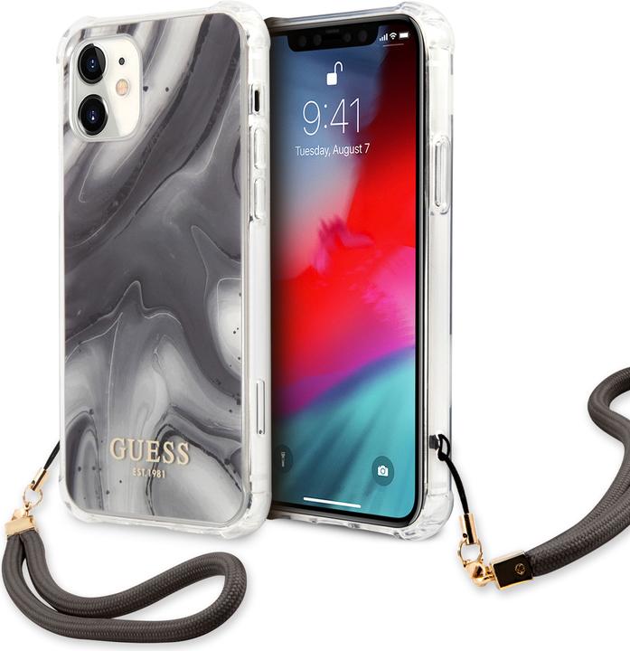 Actual product image Guess TPU Case Marble (Apple iPhone 12 mini)