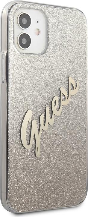 Produktbild Guess Hard Cover Vintage Glitter Gradient (Apple iPhone 12 mini)