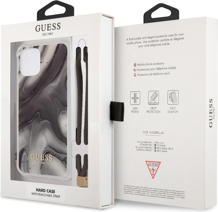 Actual product image Guess TPU Case Marble (Apple iPhone 12 Pro Max)